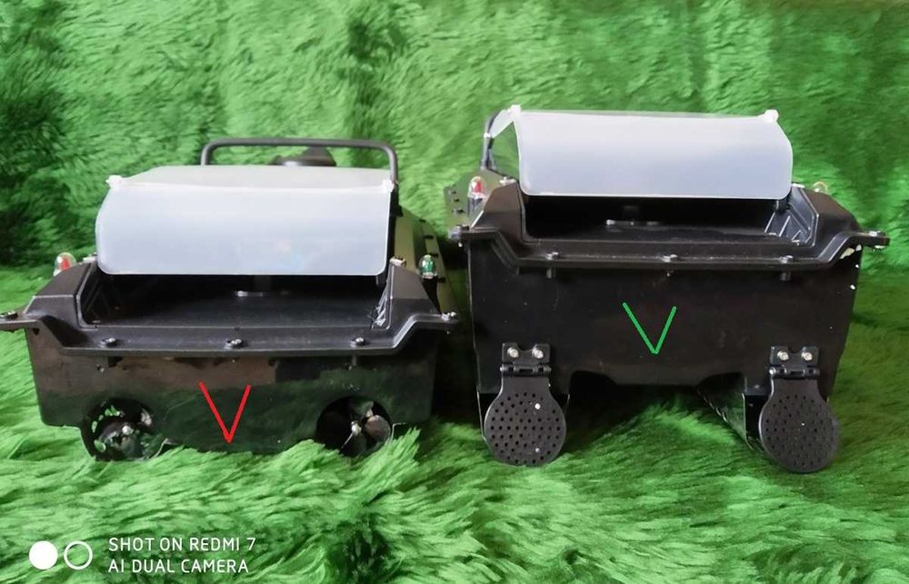 Лодка за захранка с GPS ; сонар ; автопилот ; 7,4V ; 16+1 поз.