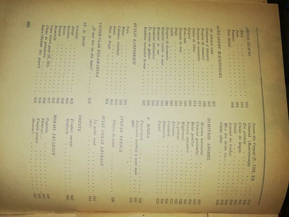 Vând carte veche 1954 Antologia Poeziei Rominesti