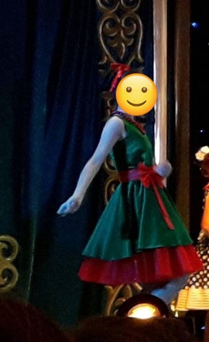 Стиляги яркое платье