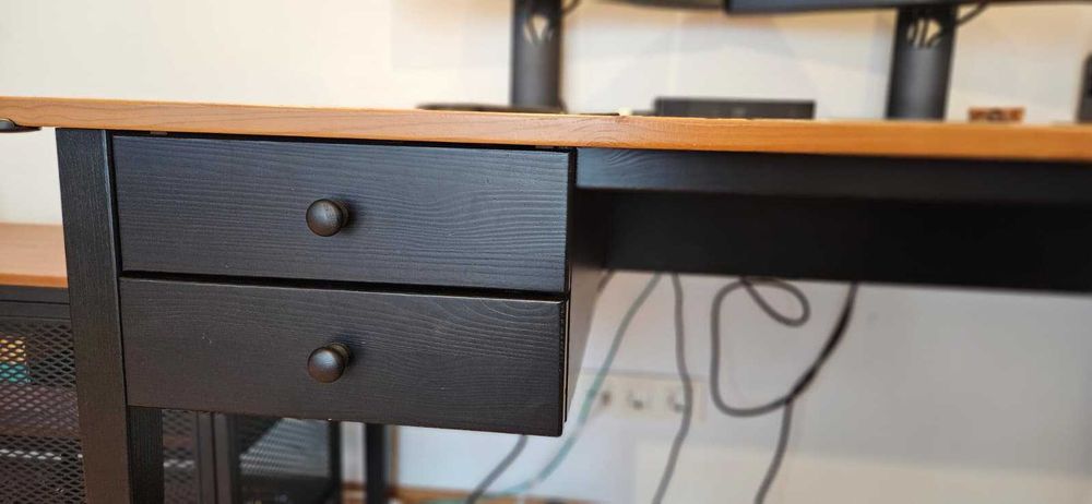 Vand birou lemn masiv IKEA ARKELSTORP 150x60