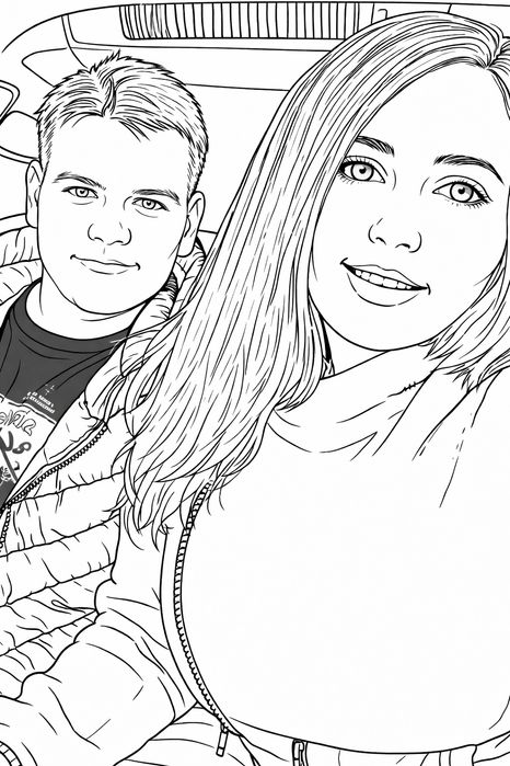 Раскраска по вашим фотографиям