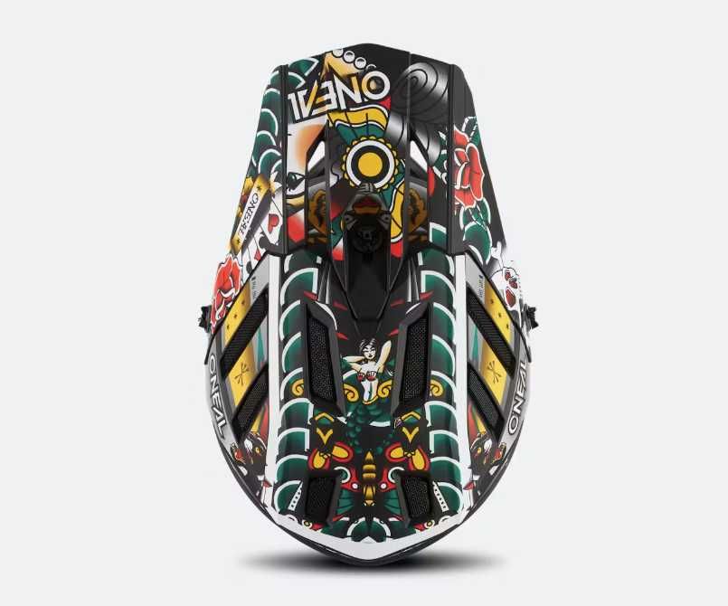 Cască Fullface O’Neal Backflip Inked V.24 Multicolor XL