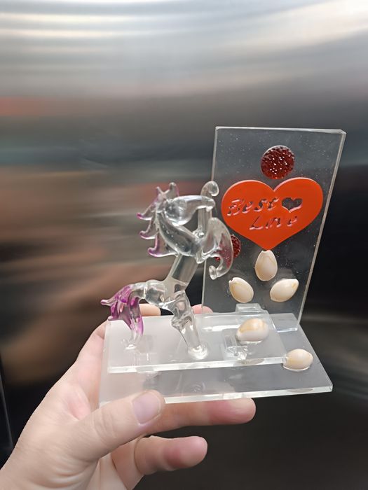 Сувенир стеклянный пони