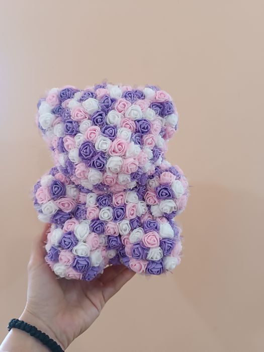 Ръчно изработени мечета от рози