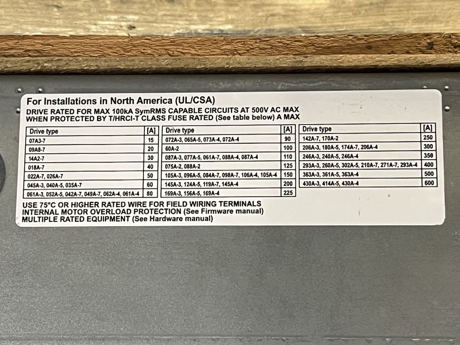 Честотно управление ABB 200 kW/кВ/честотен регулатор