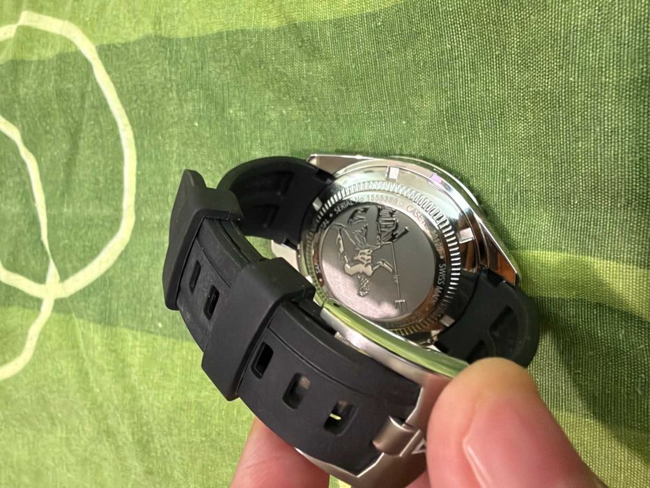 Мъжки часовник - EDOX SKYDIVER NEPTUNIAN 80120 3NCA NIN - в гаранция!