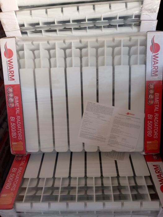 Bimetal va alyuminiy radiatorlar