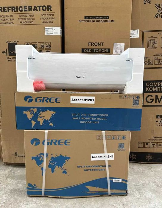Кондиционер GREE INVERTER WiFi новый 2024, ДОСТАВКА