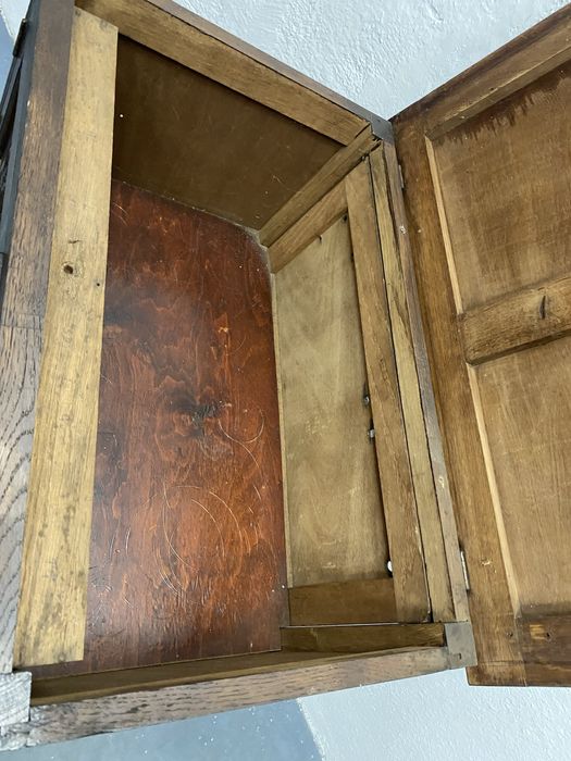 Дъбов шкаф Франция арт деко 1925 1940 масив