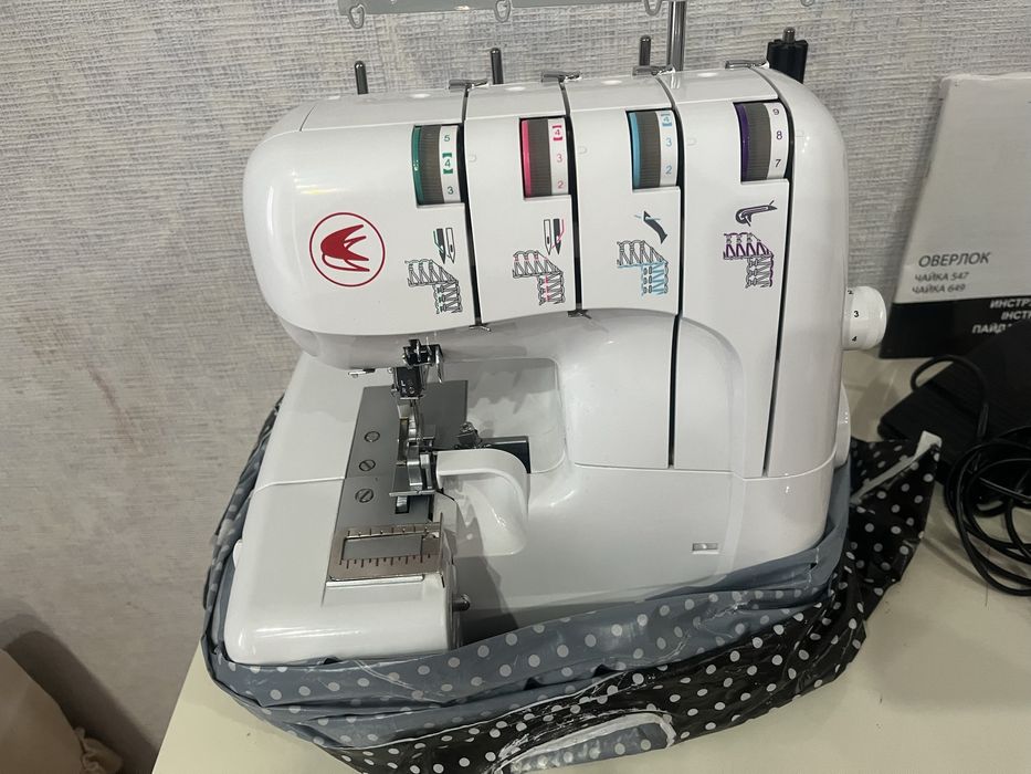 оверлок чайка 649