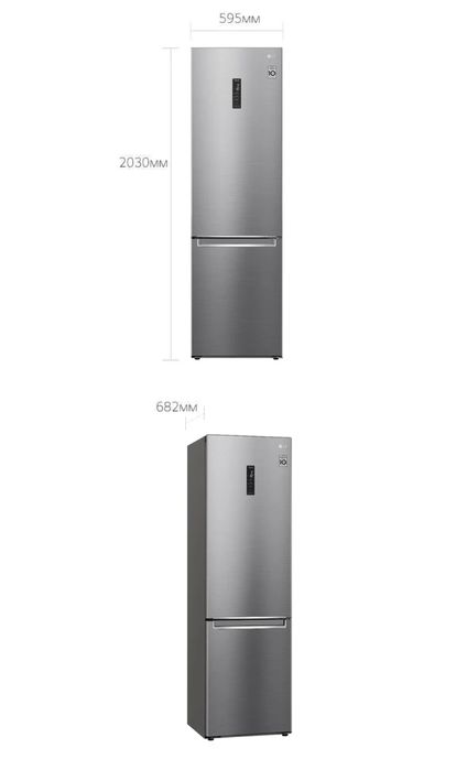 Холодильник LG GC-B509SMSM Invertor