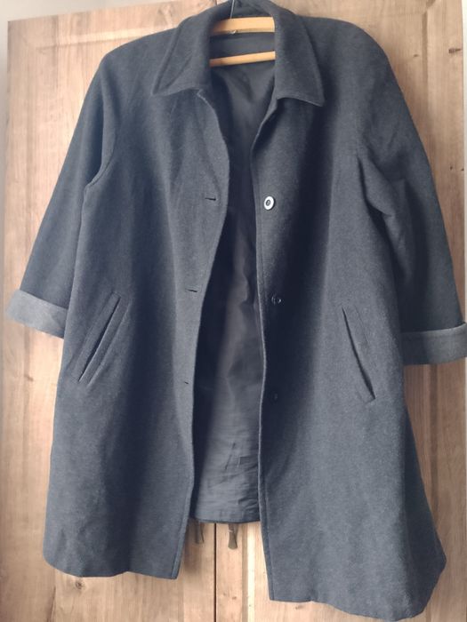 Palton mărime mare lână 70%