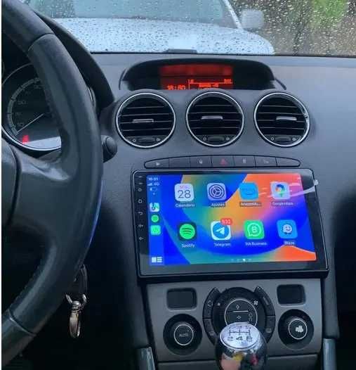 PROMO- Navigatie Android 15 Dedicata Peugeot 308 408 -Carplay DSP QLed