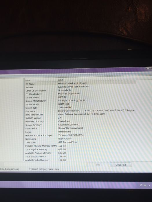 Calculator Desktop Complet + Monitor BenQ 18.5" + Tastatură + Mouse + Router Wi-Fi TP-Link