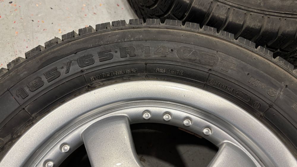 Roti iarna 185/65/14 4x108 cu jante TOORA