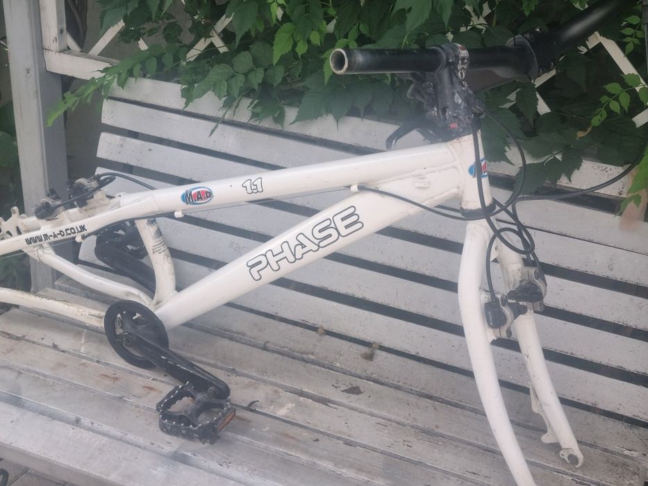 Cadru bicicleta aluminiu , Phase 26" Dirt Jump/Street /trial+ Magura HS + furcă rigidă