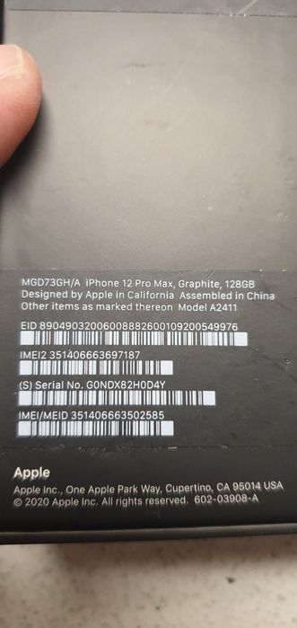 iphone 12 pro max 128gb