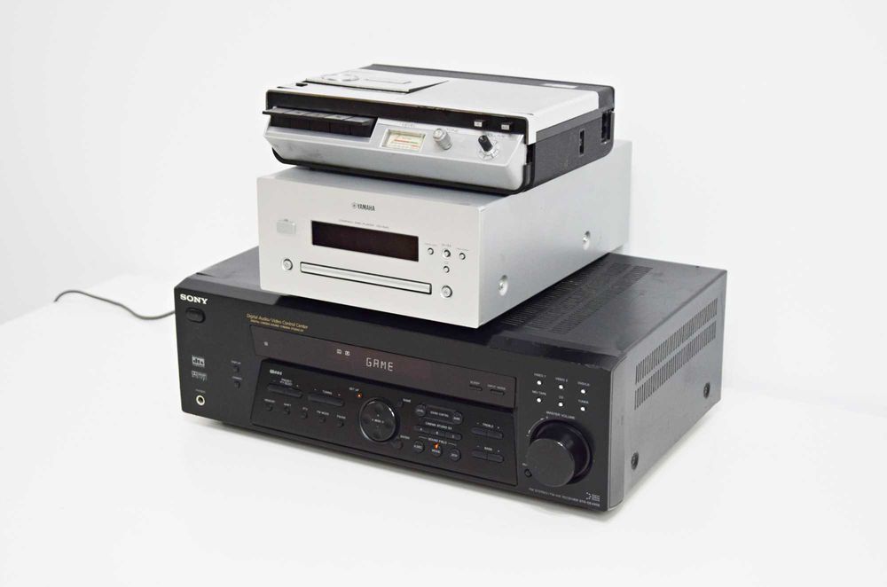 Lot defecte amplificator Sony, cd player Pioneer, Technics, Dual