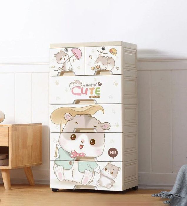 Детский пластиковый комод