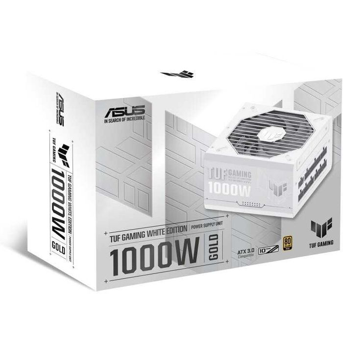 Sursa ASUS TUF Gaming 1000W Gold White Edition, 80+ Gold,TVA,Factura,Garantie,Montaj