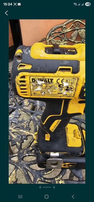 filetanta dewalt DCD795 brushless