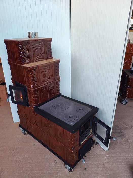 Soba de teracota cu plita de gatit 5 randuri - direct producator