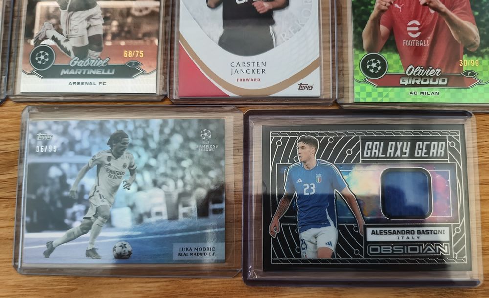 Topps Panini карти, номерирани, реликви, relic sport cards