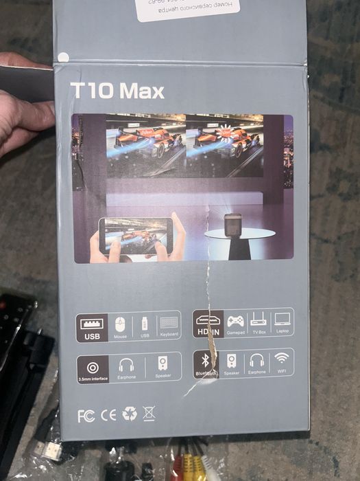 Мини проектор lingbo t10 max