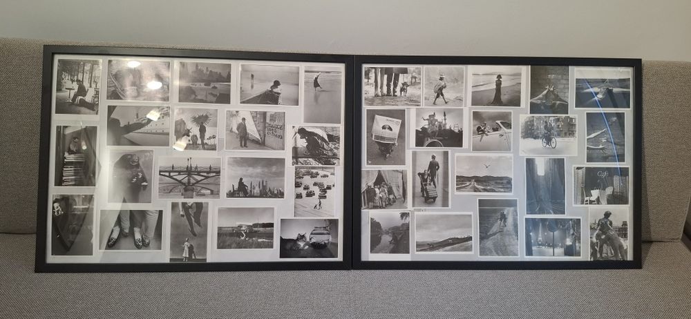 Tablou cu poze alb negru