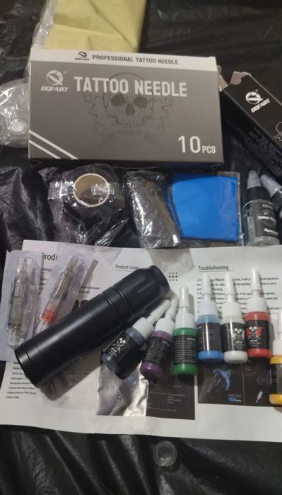 Срочно продам набор для тату