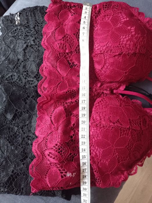 Сатенен сутиен 70 D, комплект сутиени XS