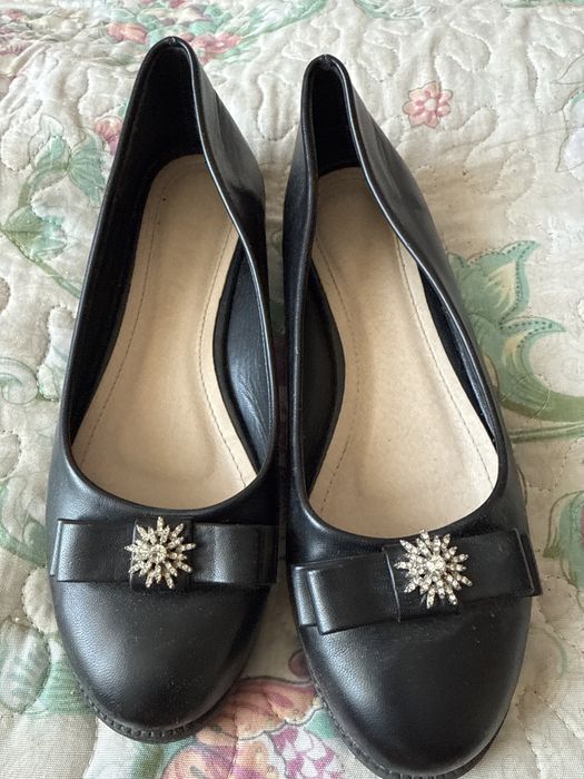 Балетки 36 размер черный