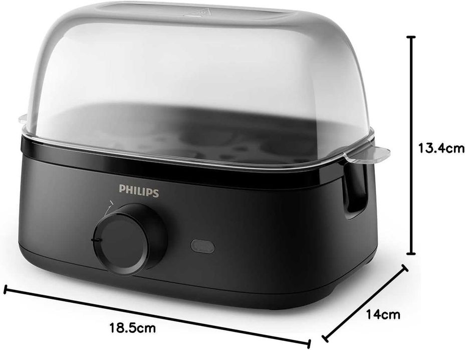Уред за варене на яйца Philips серия 3000, до 6 яйца