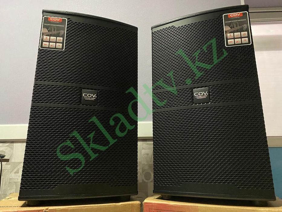 Акустическая-профессиональная AUX USB KARAOKE BLUETOOTH Колонка 400w ...