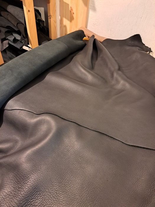 Piele tabacita, piele la metru,  leather handmade