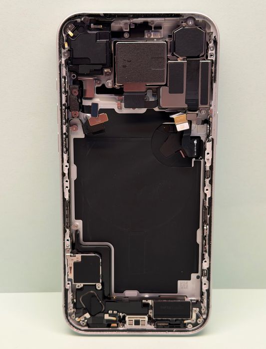 Carcasa originala iPhone 17 Pro Max Silver  camera baterie sticla rama lentila swap