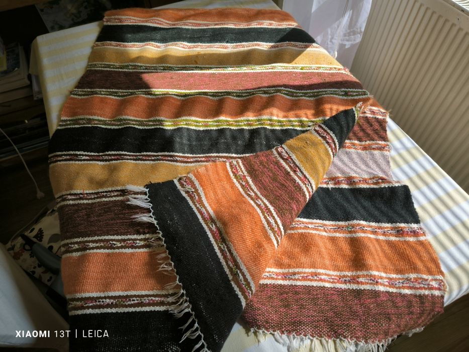 Covor-Pled tesut lana traditional