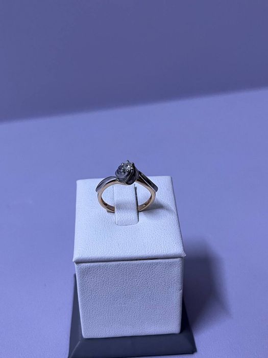 Кольцо с бриллиантом/РАССРОЧКА/СТ 56101