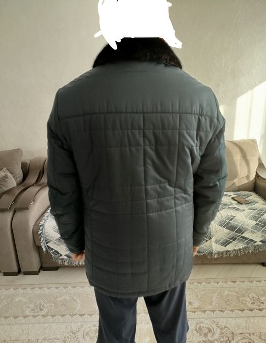 Куртка с норковым  воротником