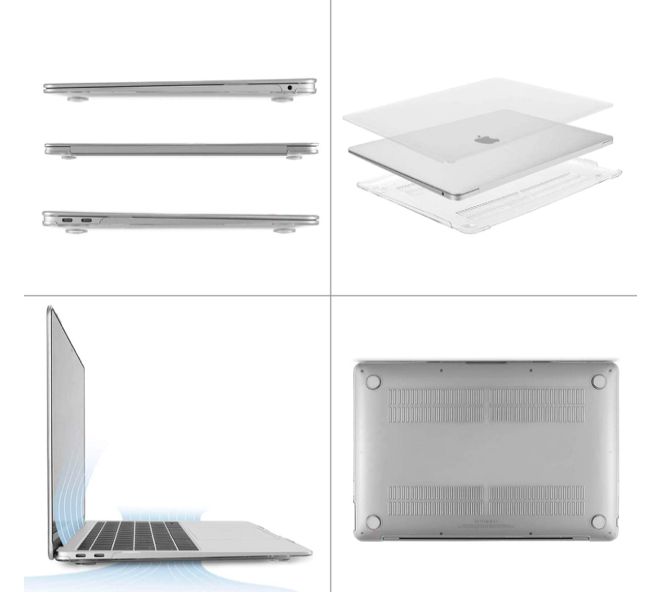 Carcasa Macbook Air 13'' 2019 2020 - A2337 A1932 A2179 - transparent