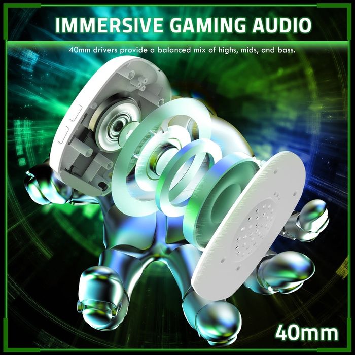 NEW Наушники Attack shark L80 Pro Wireless Black and White