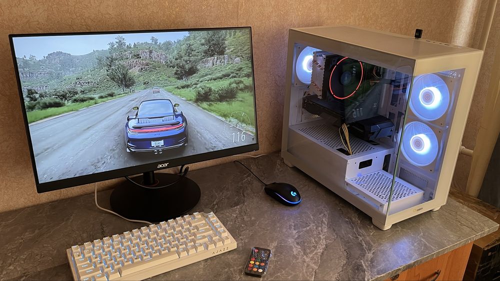 Игровой ПК GTX 1080 8GB / Ryzen 5 2600 / 16GB / Монитор 165Hz