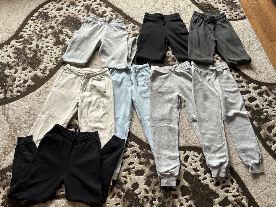 Pantaloni trening flausati H&M C&A 134 140 146