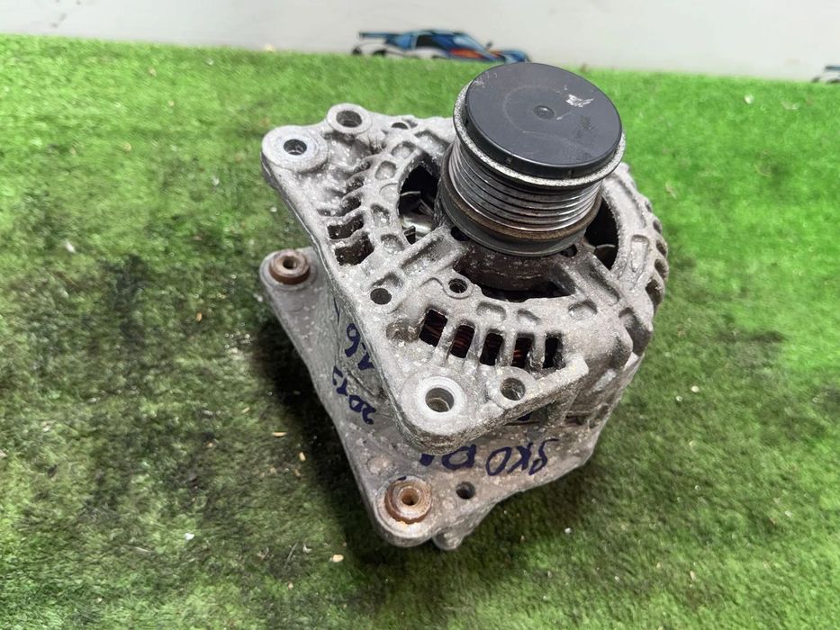 ALTERNATOR SKODA FABIA AMBIENTE II FAB 1.6 DIESEL 2012 COD OEM 06F903023D / 06F903023E / HATCHBACK 2007-2014