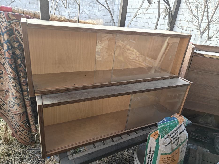 4 полки со стеклами