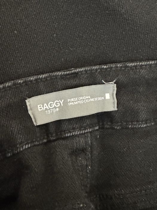 Продаю джинсы черные бэгги