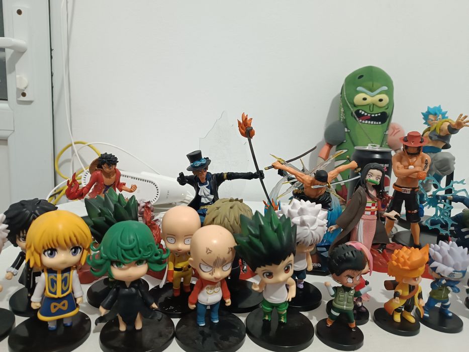 Colectie figurine anime(DragonBall,One Piece,Naruto,OnePunchMan,HxH)