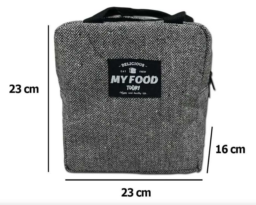 Сумка термо для пикника-23x23x16 см