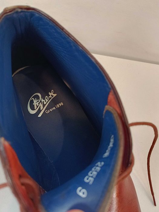 Ghete de lux 43 43.5 44 44.5 45 GREVE NOI lucrate manual piele natural