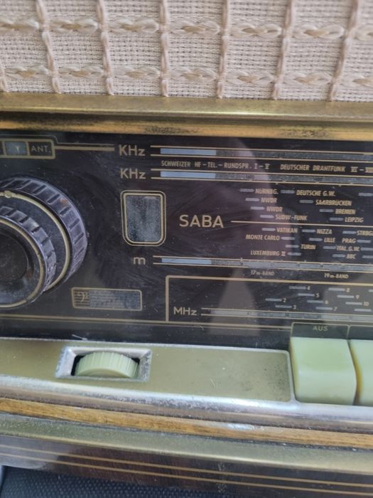 Лампово радио Saba W5-3D